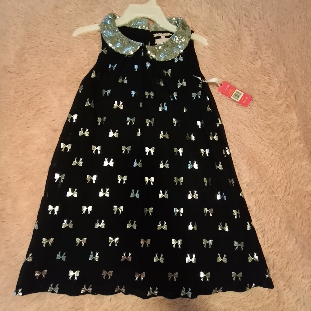Girl blue dress